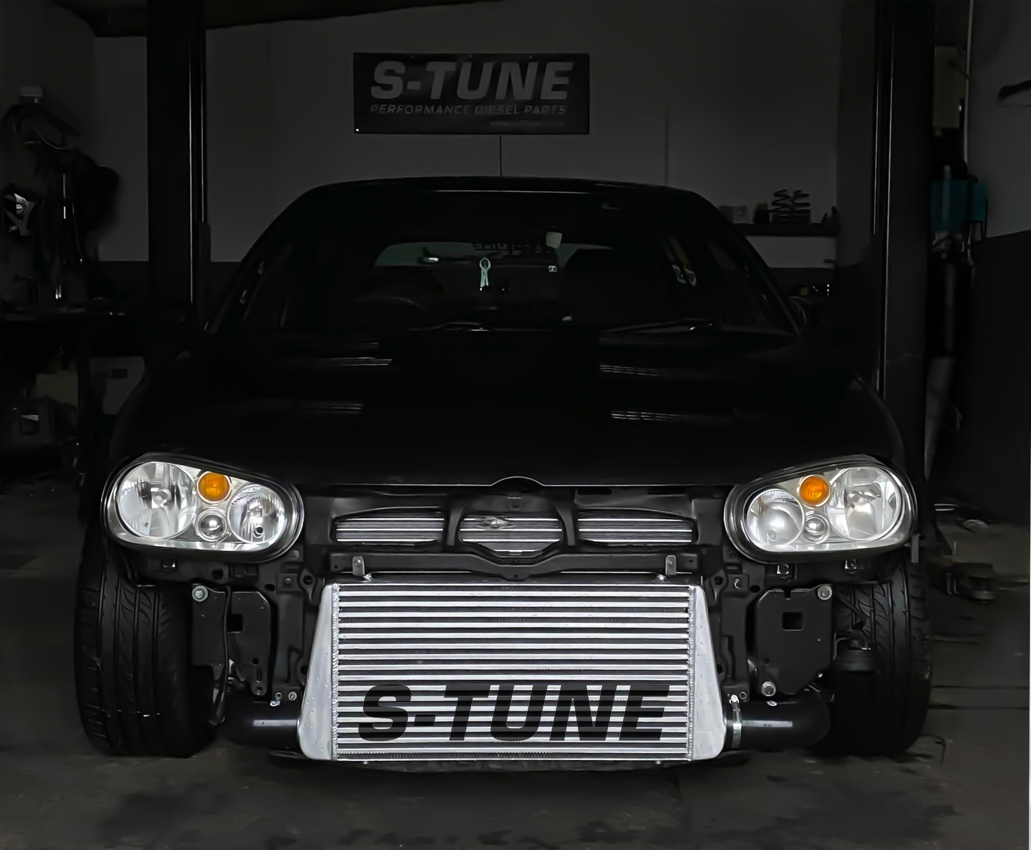 Mk4 golf 1.9 tdi store front mount intercooler